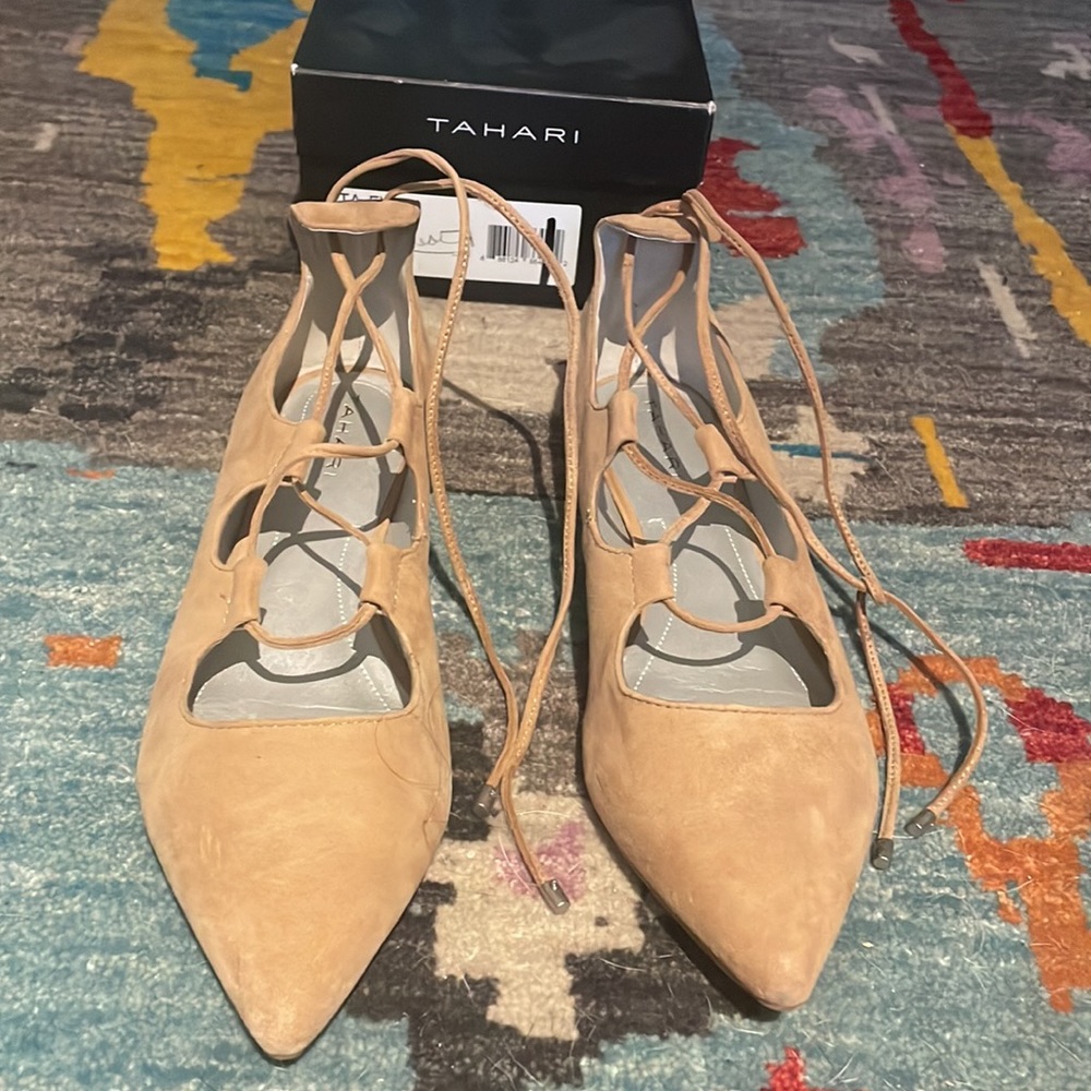 Brand New Tahari Evie Flats